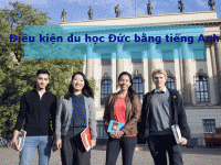 TÌM HIỂU điều kiện du học Đức bằng tiếng Anh