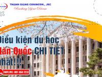 Điều kiện du học Hàn Quốc và một số dự luật mới cho Du Học Sinh