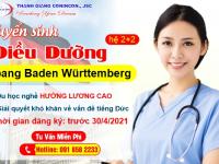 Tuyển sinh Điều dưỡng hệ 2+2 bang Baden Württemberg – Du học nghề HƯỞNG LƯƠNG CAO