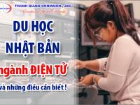 Du học Nhật Bản ngành điện tử và những điều cần biết
