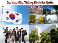 CHƯƠNG TRÌNH DU HỌC  VÀO THẲNG ĐẠI HỌC HÀN QUỐC ĐẶC BIỆT