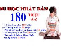 Du học Nhật Bản trọn gói 179 triệu với 1 năm học phí và 6 tháng nhà trọ