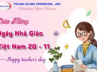 Kỉ niệm 39 năm ngày Nhà giáo Việt Nam 20/11 – Du học Thanh Giang