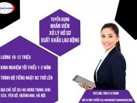 Tuyển dụng nhân viên hồ sơ xuất khẩu lao động Nhật Bản