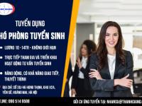 Thanh Giang tuyển dụng: Phó phòng tuyển sinh