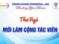 <THƯ NGỎ> MỜI LÀM CỘNG TÁC VIÊN