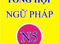 Ôn thi n5 – ngữ pháp ( phần 3)