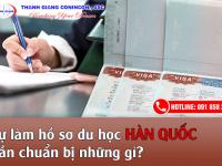 Tự làm hồ sơ du học Hàn Quốc có khó không? Cần chuẩn bị gì?