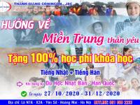 Ưu đãi đặc biệt: Tặng học phí 6 tháng cho học viên tại 4 tỉnh miền Trung đăng ký hồ sơ tại Thanh Giang