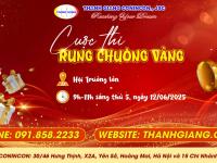 Rung chuông vàng Thanh Giang 2025: Sân chơi trí tuệ dành cho học viên