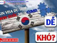 Xin visa du học Hàn Quốc mùa COVID – Dễ hay khó?