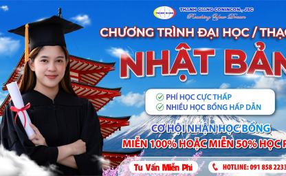 Chương trình học ĐẠI HỌC/THẠC SĨ Nhật Bản - Cơ hội rộng mở cho thế hệ trẻ Việt Nam