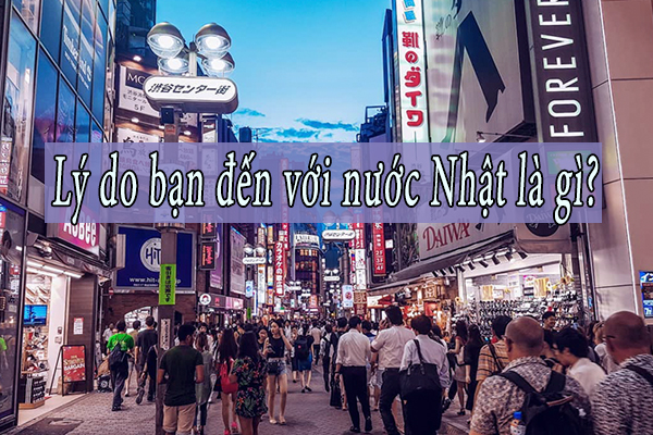 Tại sao bạn muốn đến Nhật Bản du học