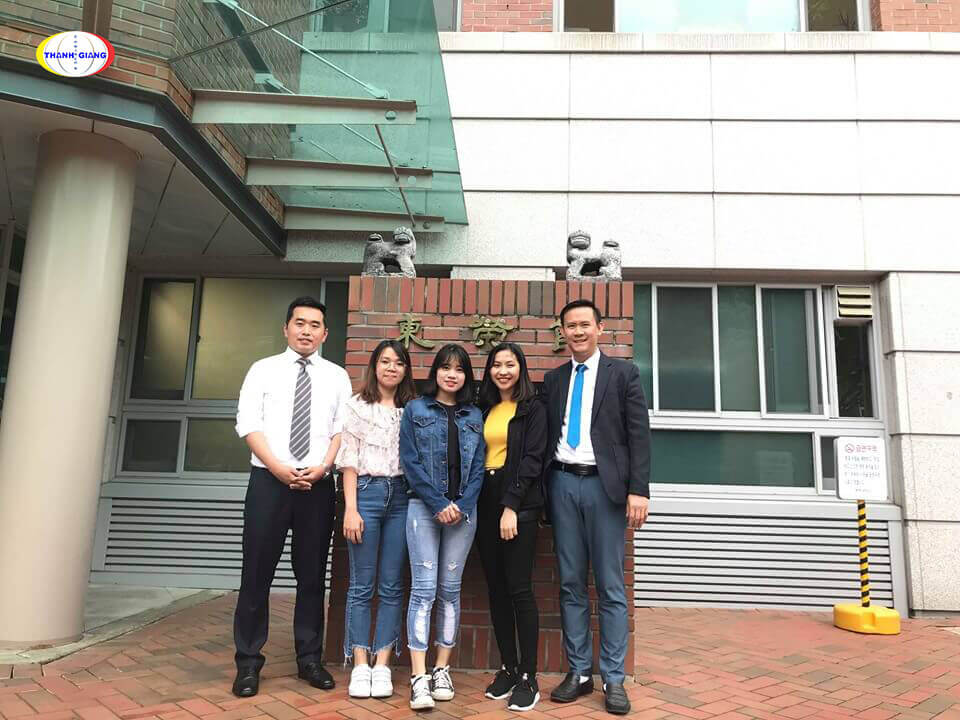 Thanh giang thăm và làm việc tại đại học Keimyung Hàn Quốc