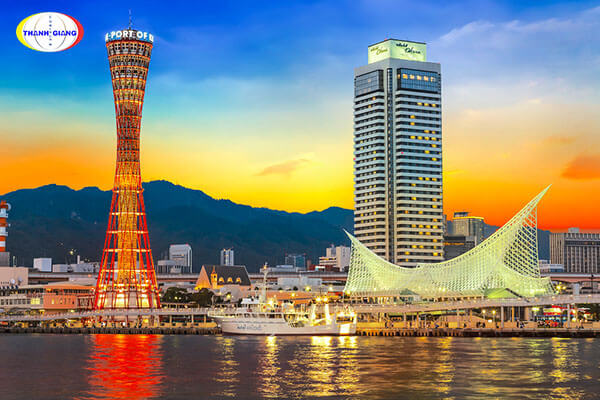 thành phố biển Kobe xinh đẹp