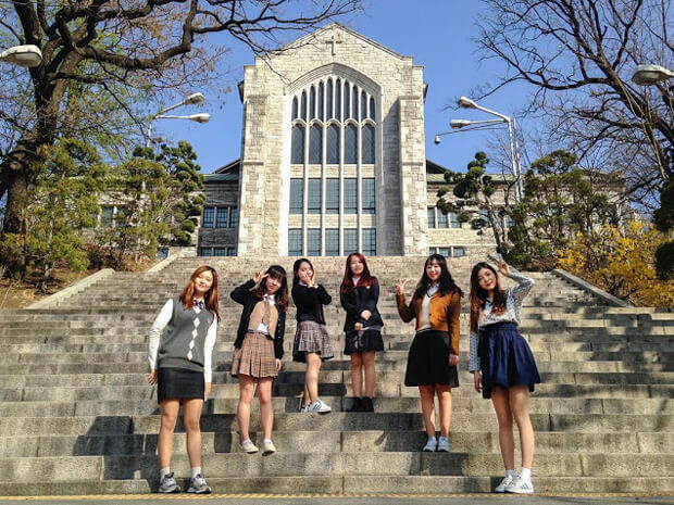 Các trường đại học visa thẳng du học Hàn Quốc 2019