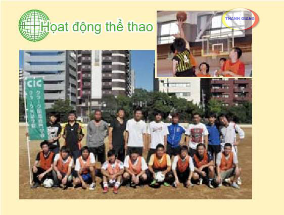 Hoạt động thể thao Trường Nhật Ngữ CLARK