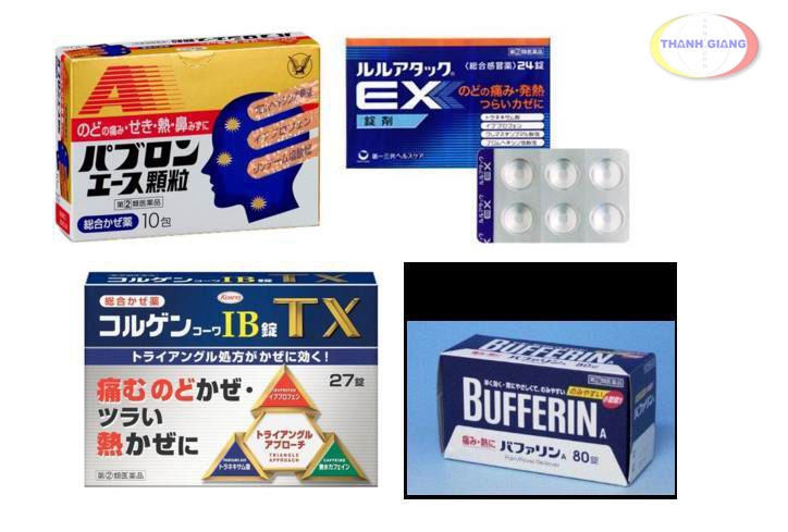 Hình ảnh các loại thuốc thông dụng tại Nhật bản Hình ảnh các loại thuốc thông dụng tại Nhật bản