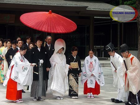 văn h&oacute;a cưới hỏi của người nhật