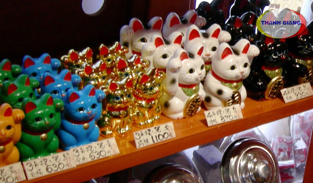 Ch&uacute; m&egrave;o Thần t&agrave;i Maneki Neko 