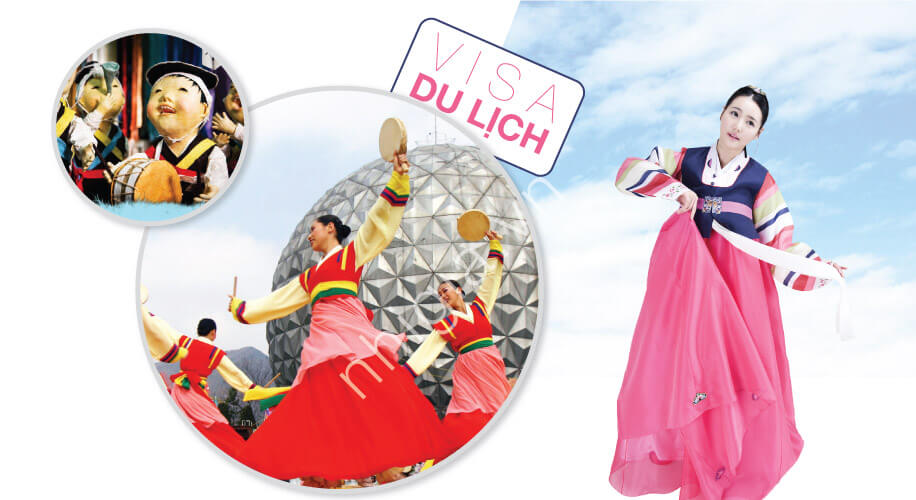xin visa du lịch H&agrave;n Quốc