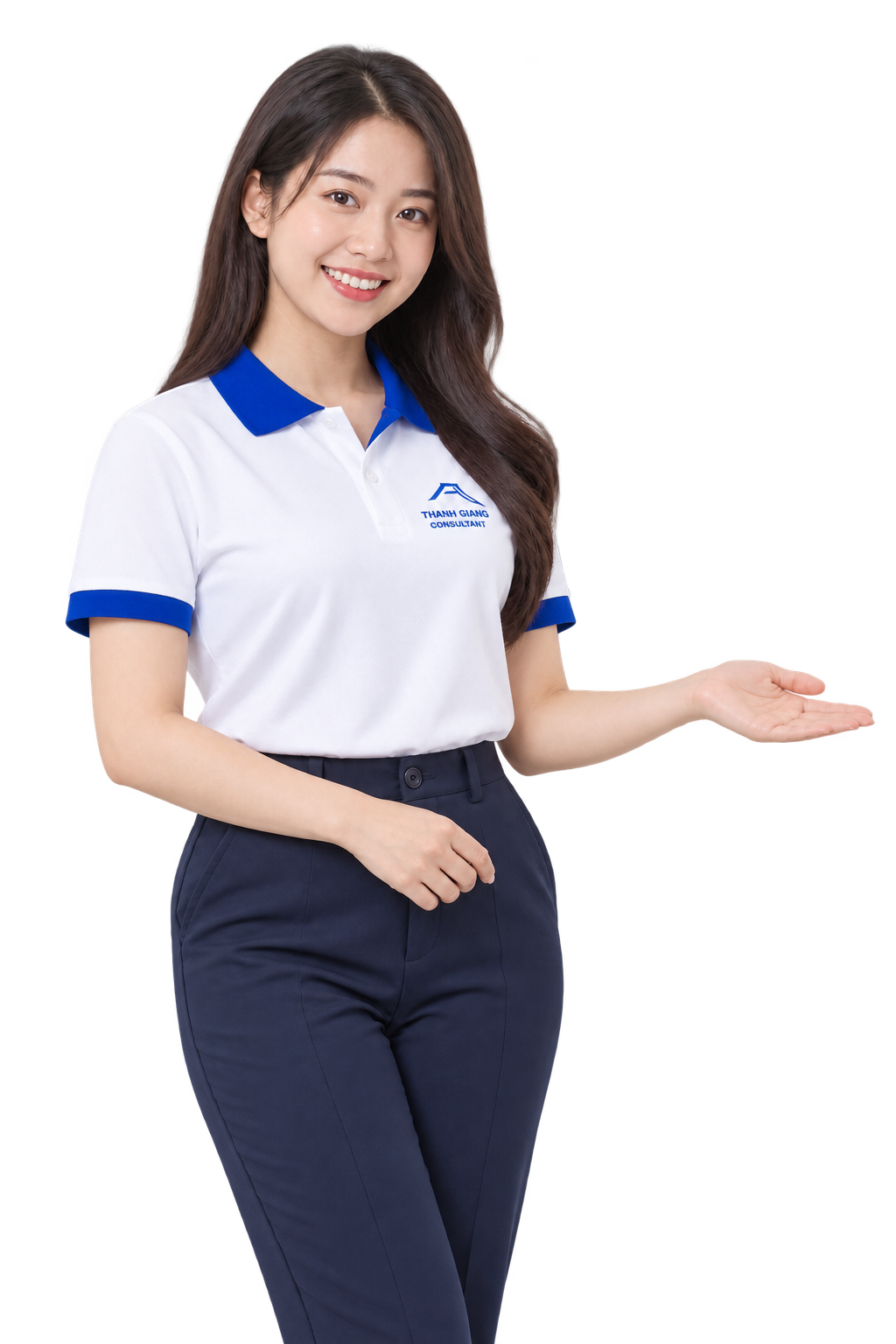 Ảnh minh họa tư vấn viên trong đồng phục Thanh Giang