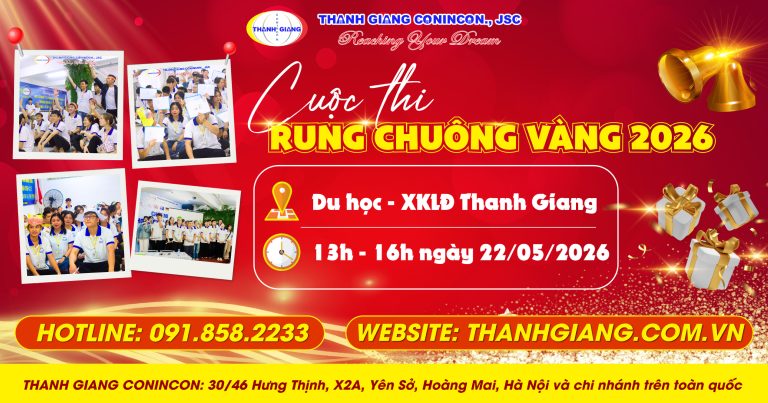 Thông báo tổ chức chương trình Rung chuông vàng Thanh Giang 2026