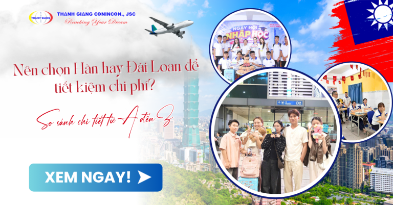 Nên chọn Hàn hay Đài Loan để tiết kiệm chi phí? So sánh chi tiết từ A đến Z 