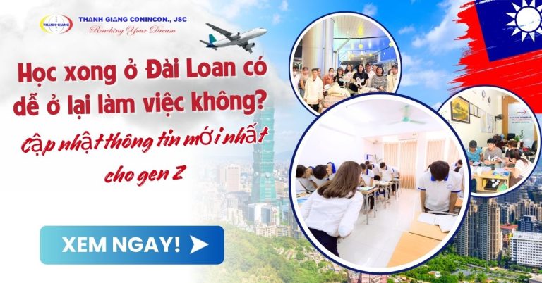 Học xong ở Đài Loan có dễ ở lại làm việc không? Cập nhật thông tin mới nhất cho gen Z