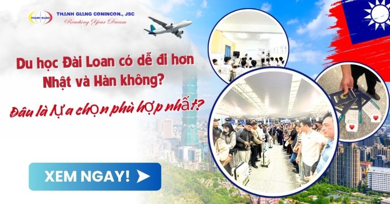 Du học Đài Loan có dễ đi hơn Nhật và Hàn không? Đâu là lựa chọn phù hợp nhất? 