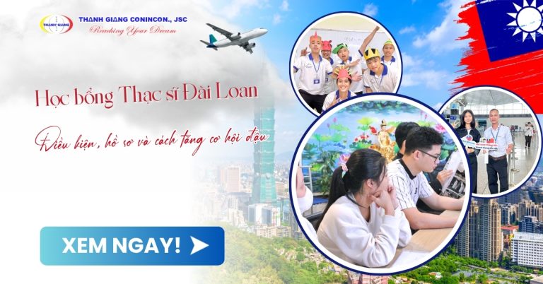 Học bổng Thạc sĩ Đài Loan – Điều kiện, hồ sơ và cách tăng cơ hội đậu
