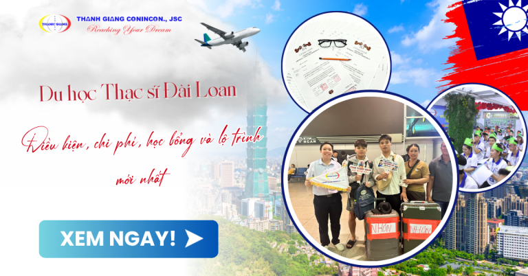 Du học Thạc sĩ Đài Loan – Điều kiện, chi phí, học bổng và lộ trình mới nhất