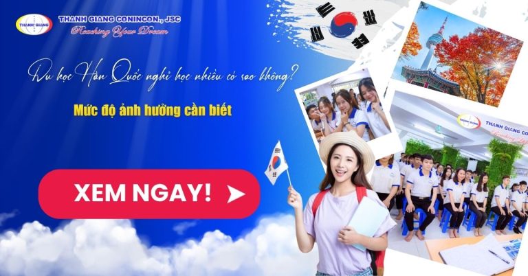 Du học Hàn Quốc nghỉ học nhiều có sao không? Mức độ ảnh hưởng cần biết 