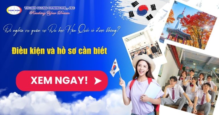 Đi nghĩa vụ quân sự Du học Hàn Quốc có được không? Điều kiện và hồ sơ cần biết
