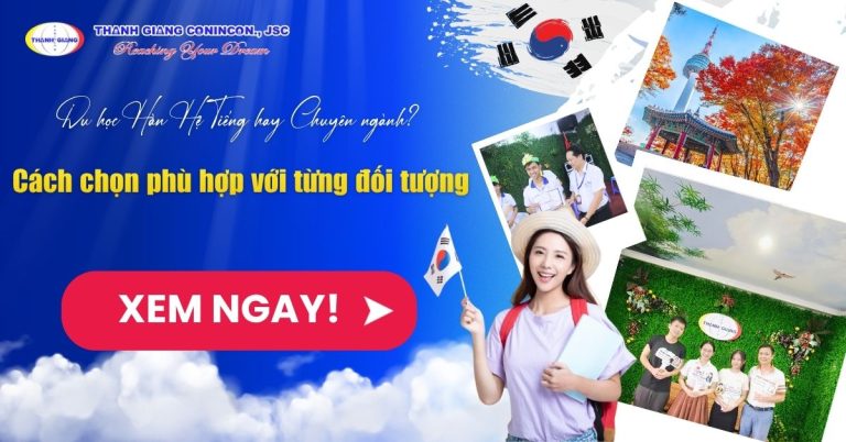 Du học Hàn hệ Tiếng hay Chuyên ngành? Cách chọn phù hợp với từng đối tượng