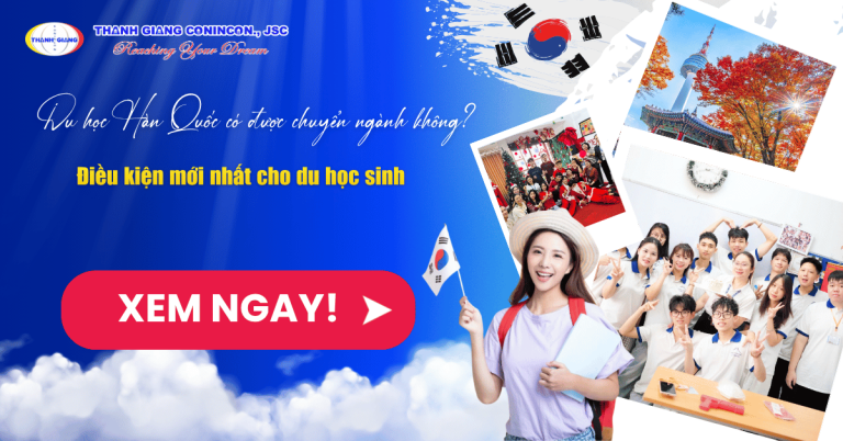 Du học Hàn Quốc có được chuyển ngành không? Điều kiện mới nhất cho du học sinh 