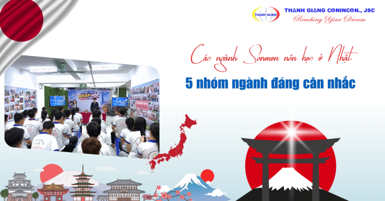 Các ngành Senmon nên học ở Nhật – 5 nhóm ngành đáng cân nhắc