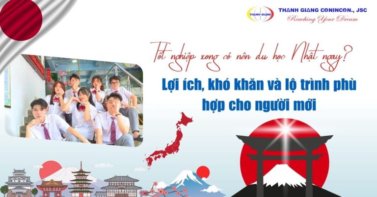tốt nghiệp xong có nên du học Nhật ngay