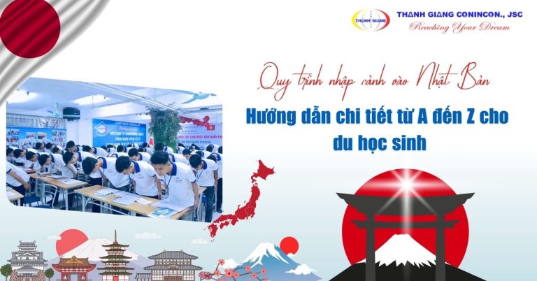 Quy trình nhập cảnh vào Nhật Bản 2026 – Hướng dẫn chi tiết từ A đến Z cho du học sinh