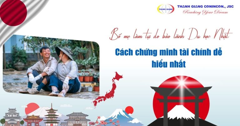 Bố mẹ làm tự do bảo lãnh Du học Nhật – Cách chứng minh tài chính dễ hiểu nhất 