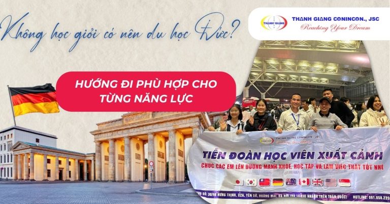 Không học giỏi có nên du học Đức? Hướng đi phù hợp cho từng năng lực