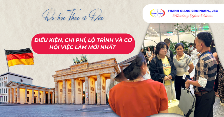 Du học Thạc sĩ Đức – Điều kiện, chi phí, lộ trình và cơ hội việc làm mới nhất 