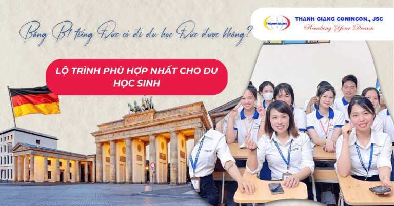 Bằng B1 tiếng Đức có đi du học Đức được không? Lộ trình phù hợp nhất cho du học sinh