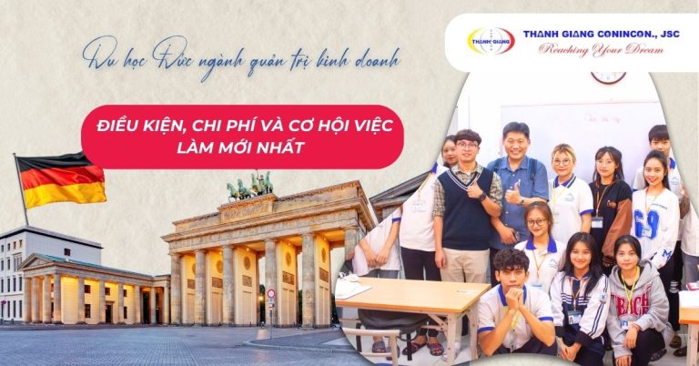 Du học Đức ngành quản trị kinh doanh – Điều kiện, chi phí và cơ hội việc làm mới nhất 
