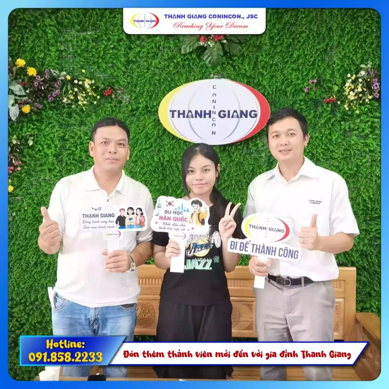 Học viên Thanh Giang nhập học sau kỳ nghỉ – Bắt đầu chặng đường cho tương lai