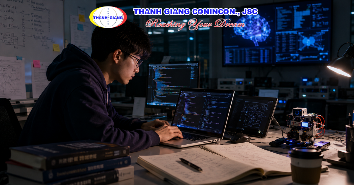 Áp lực học tập của du học sinh ngành công nghệ thông tin