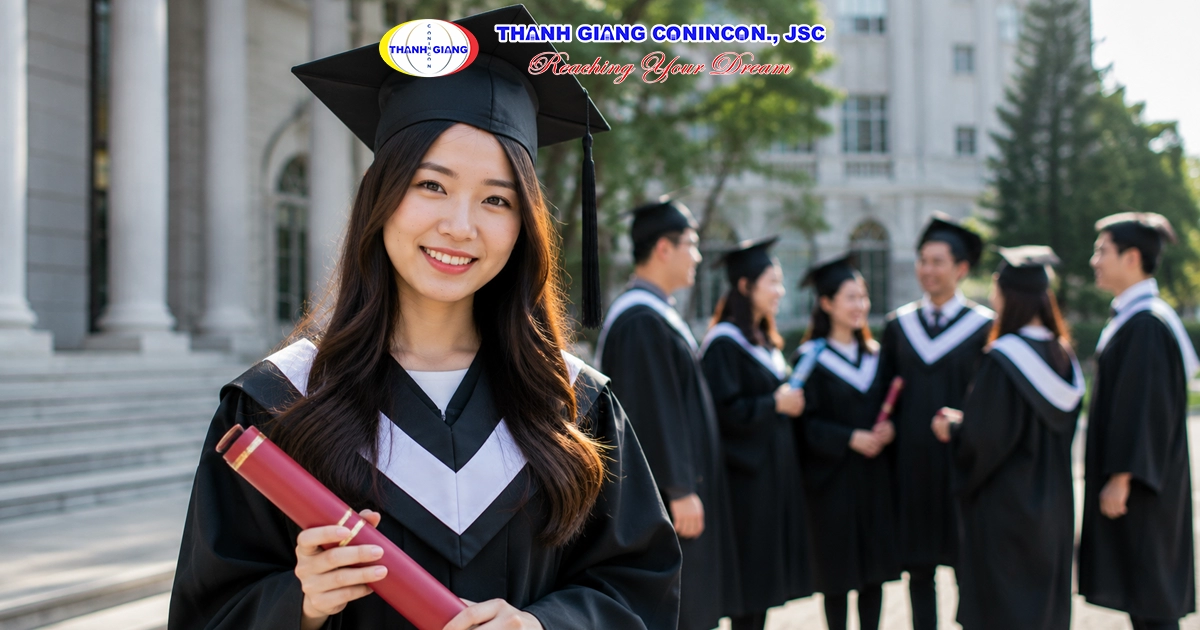 Bằng cử nhân chính quy sau khi học hệ 1+4 Đài Loan