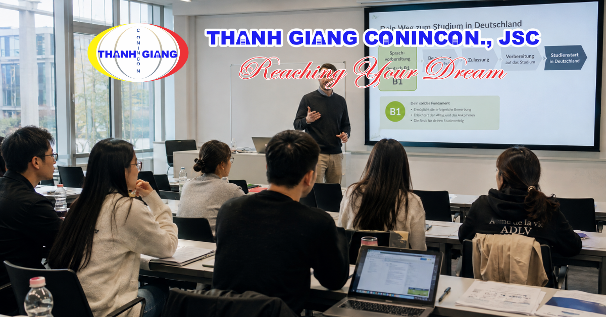 Buổi định hướng du học Đức dành cho sinh viên có trình độ tiếng Đức B1