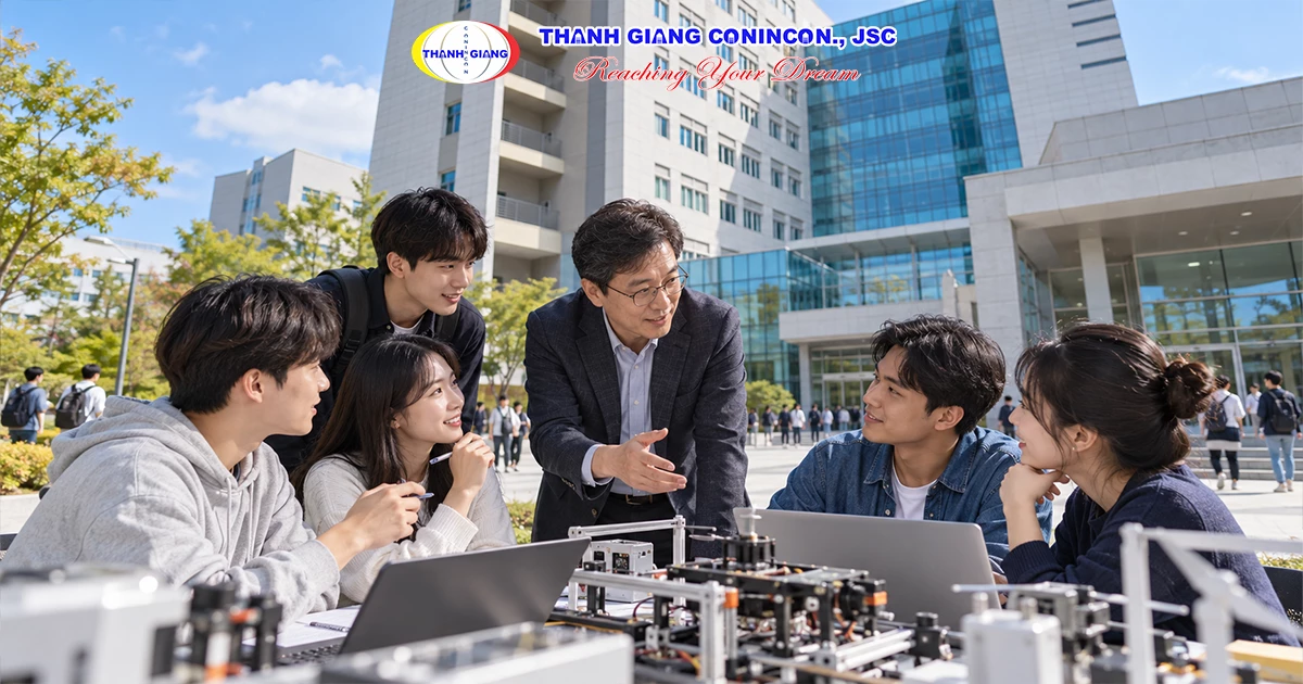 Môi trường học tập và nghiên cứu kỹ thuật công nghệ tại Đại học Quốc gia Gongju cơ sở Cheonan