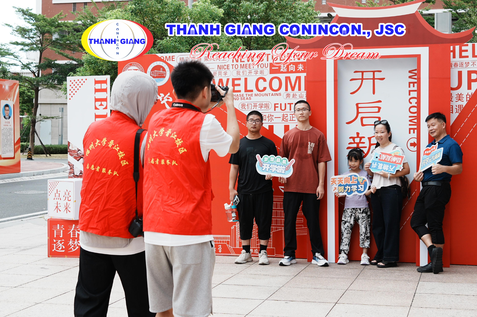 Chào đón sinh viên Đại học Phúc Châu